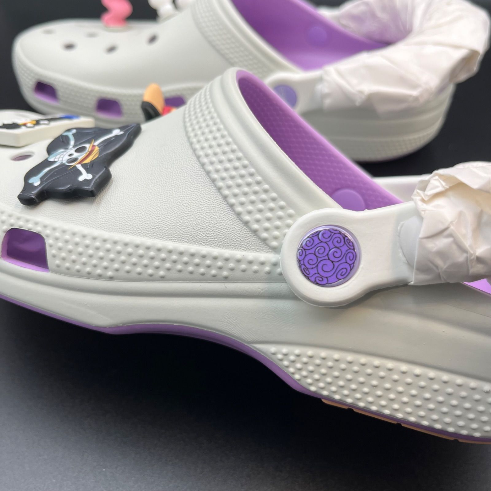 新品 26cm ONE PIECE x atmos x Crocs Classic RO Clog 
