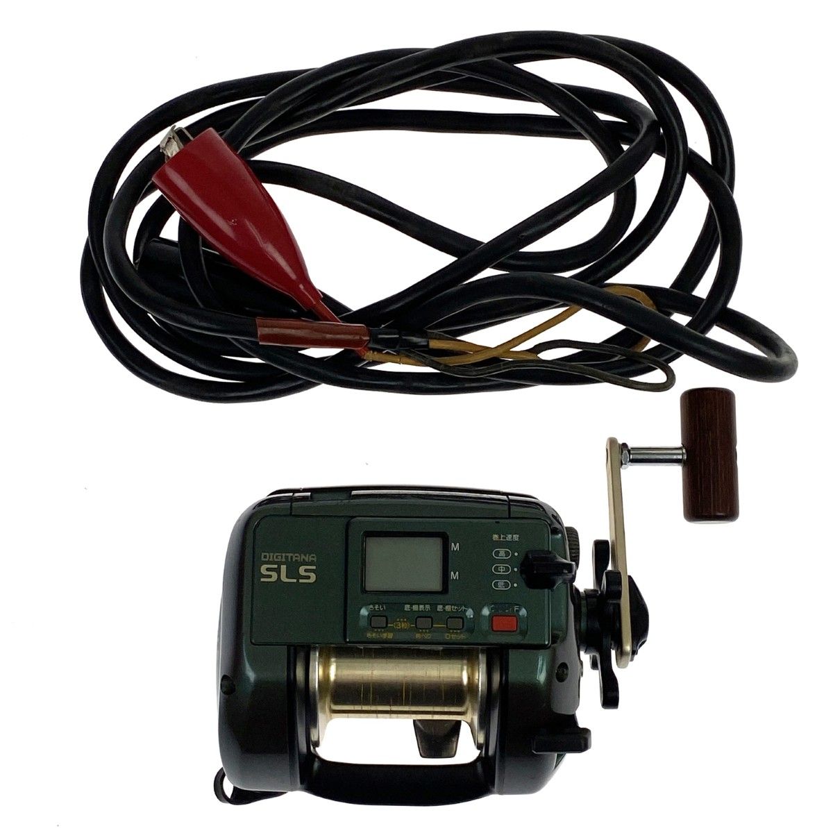 シマノ　SLS　デジタナ　TM3000　電動リール　動作品　ジャンク SHIMANO シマノ DIGTANA SLS TM3000H RG0730 電動リール コード