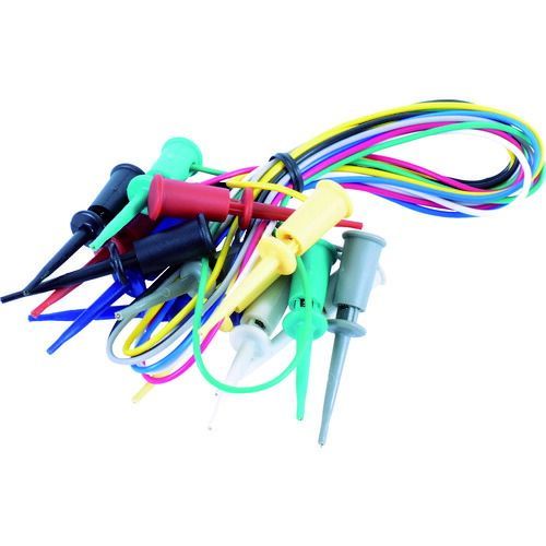 テイシン　ＩＣテストリード　５０ｃｍ　マイクロＩＣクリップＳ両端付（７本入）