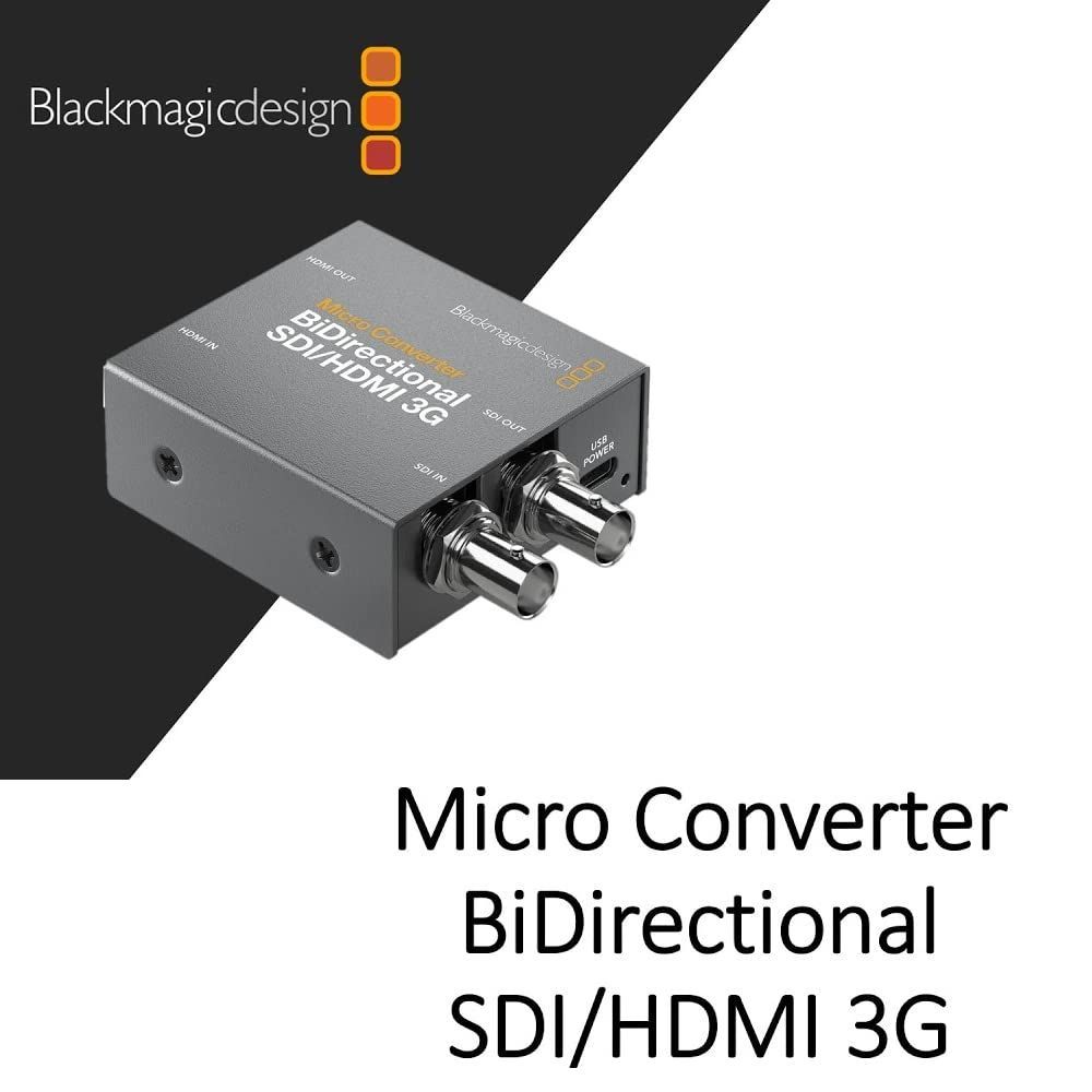 ブラックマジックデザイン 国内正規品コンバーター Micro Converter SDI to HDMI 3G Blackmagicdesign ブラックマジックデザイン コンバーター MICRO