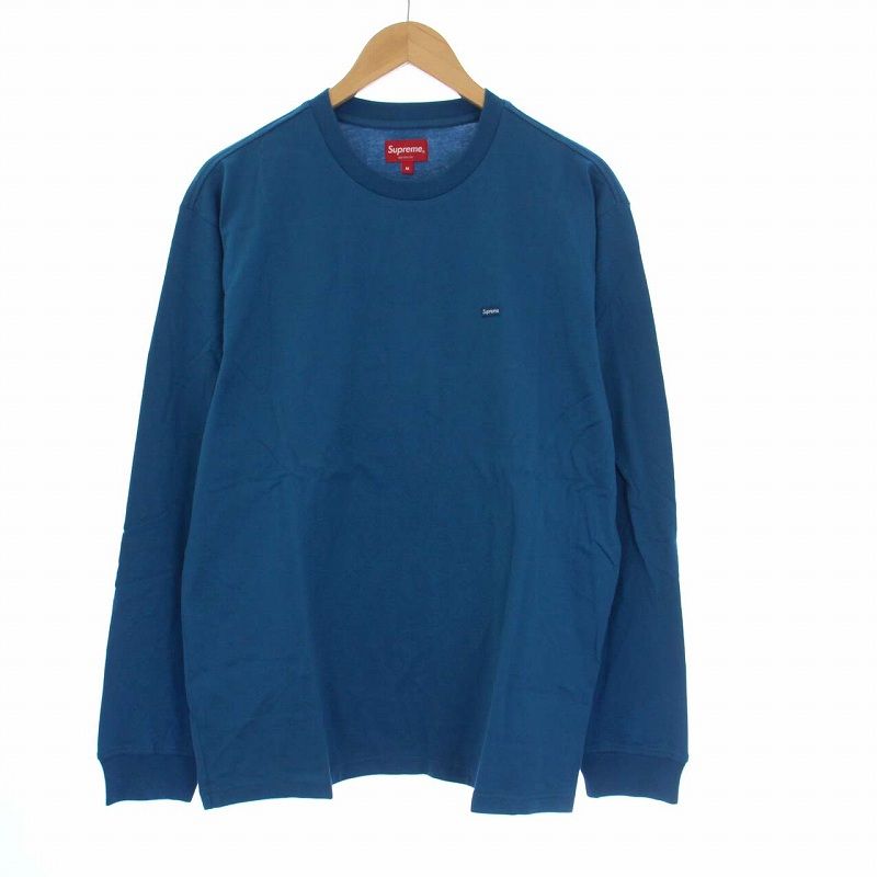 シュプリーム SUPREME Small Box Logo L/S Tee Teal スモールボックス
