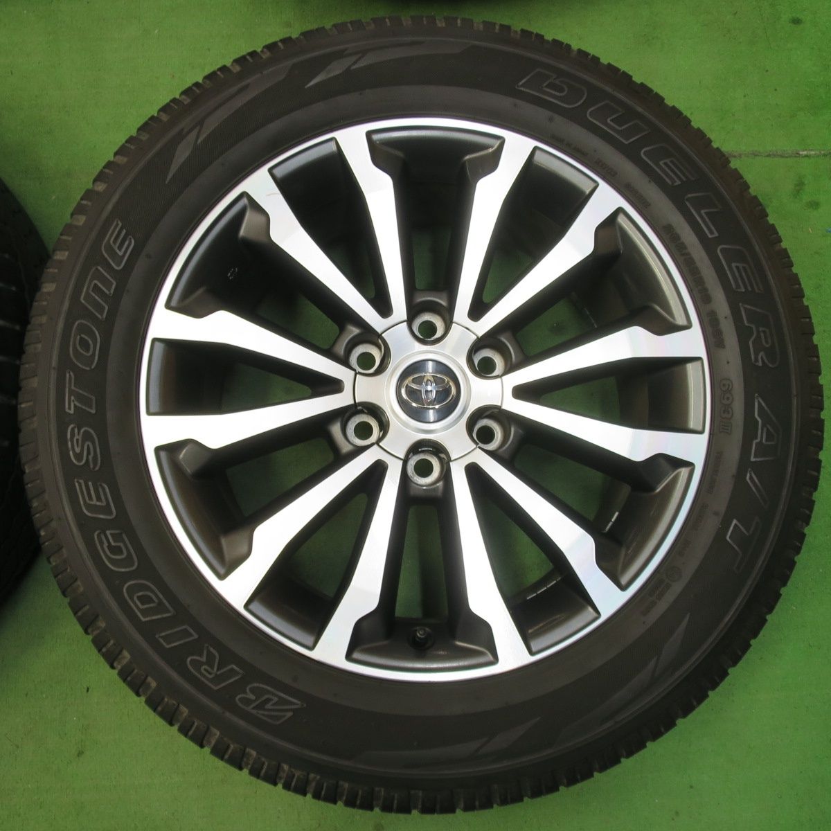 ランドクルーザー プラド TZ-Gグレード 純正19インチホイール 2023年製 新車外し品】トヨタ ランドクルーザープラド 後期 TZ-G 純正