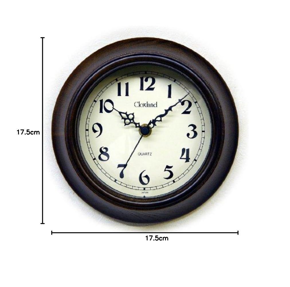 Φ17.5×4.5cm 掛け時計