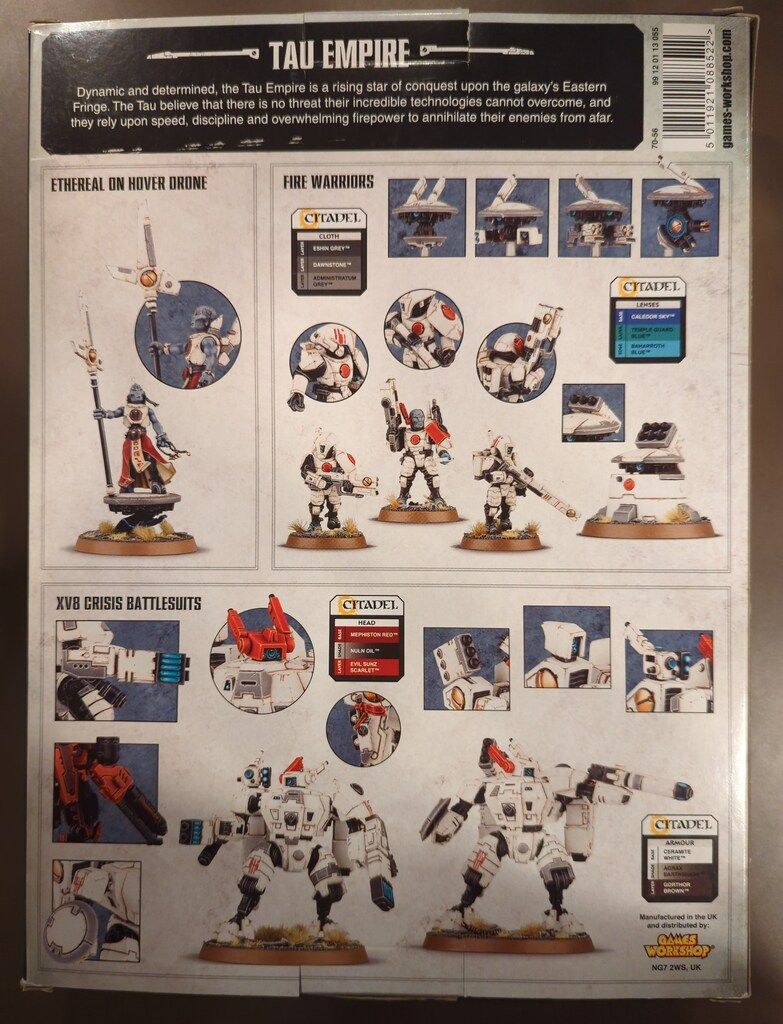 GAMESWORKSHOP WARHAMMER40000 Tau Empire Start Collecting! Tau Empire スタートコレクティング!タウエンパイア