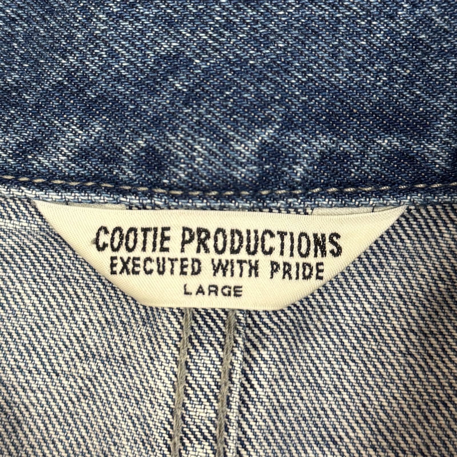 参考上代36300円 COOTIE PRODUCTIONS 23AW Denim Coverall デニム 