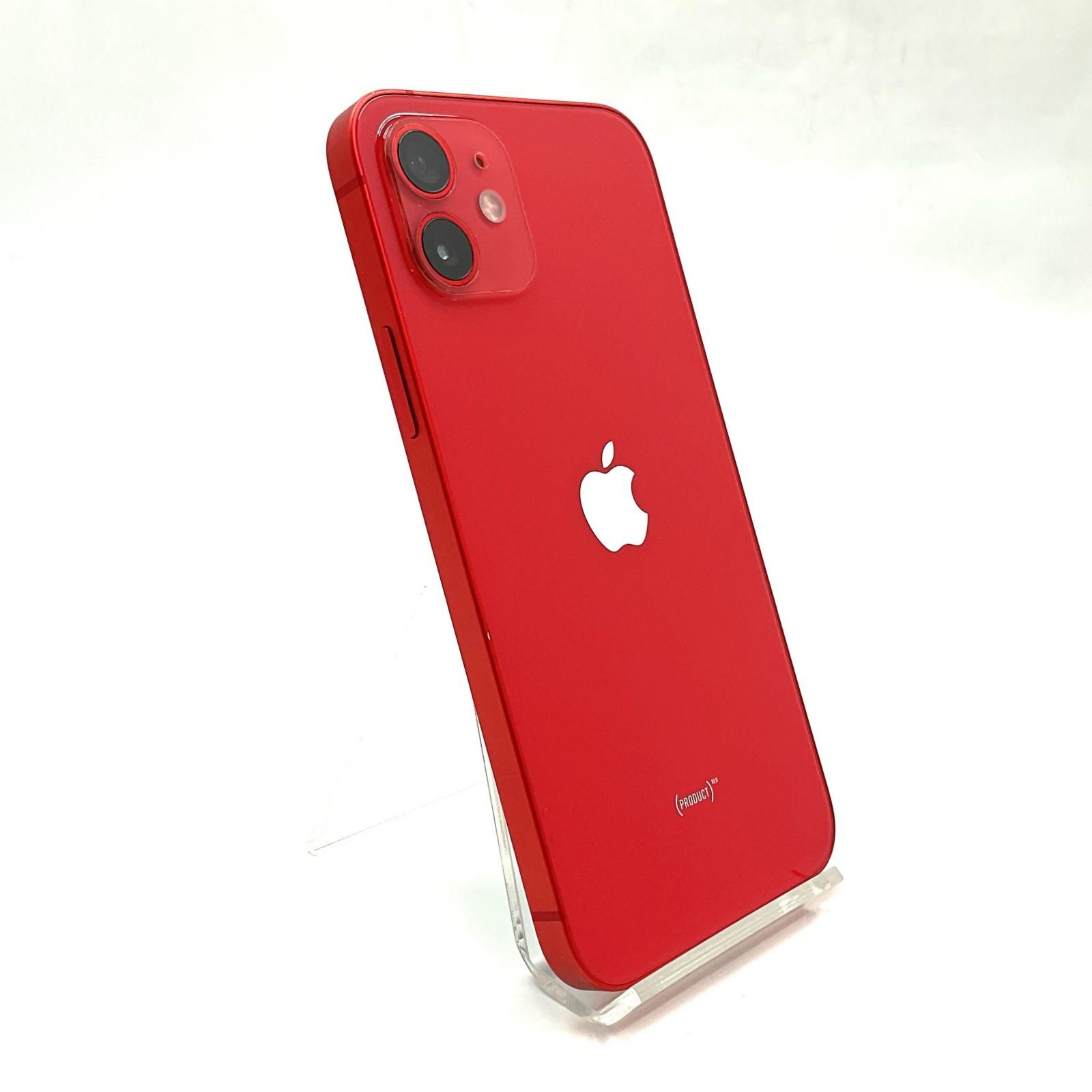iPhone 12 128GB (PRODUCT)RED SIMフリー 白ロム 動作確認済 72