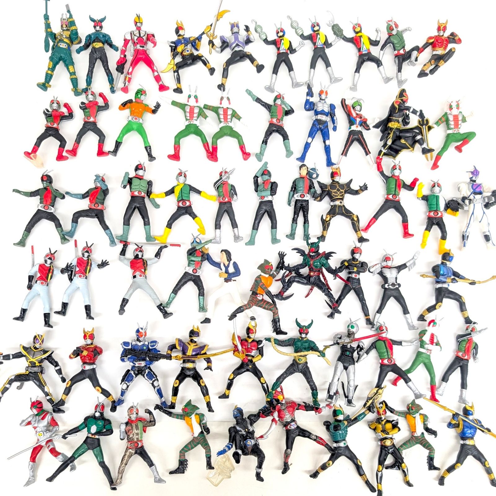 当時物 仮面ライダーHG フィギュア 約60体 現状品 激レア 当時物 仮面ライダーHG フィギュア 約60体 現状品 激レア - メルカリ