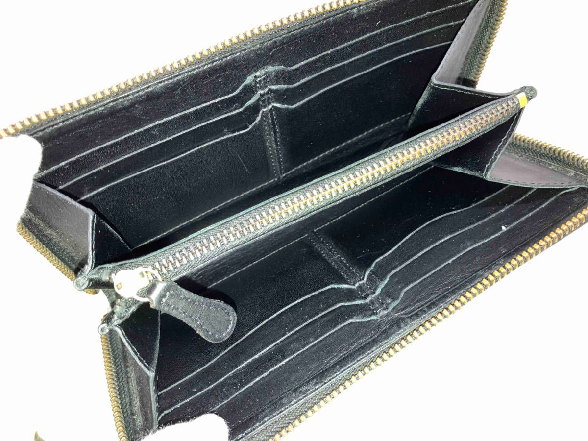 新品同様 Felisi フェリージ ラウンドファスナー 財布 ネイビー ジップ 楽天市場】【未使用品】【財布】Felisi フェリージ クロコ型押し