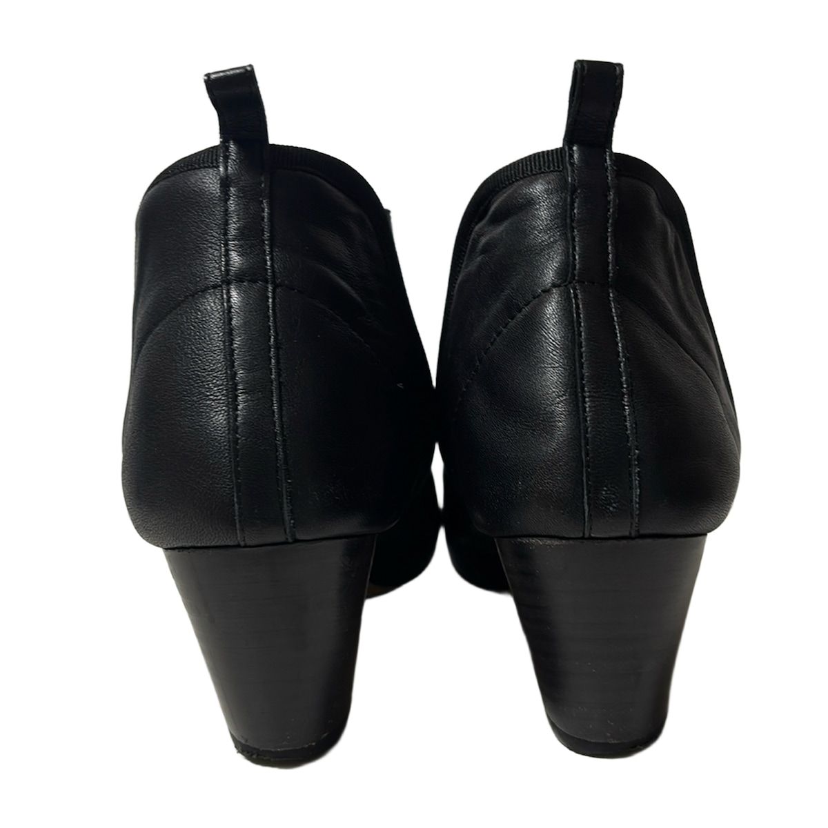 repetto レペット ブーティ 38 レディース - 黒 サイドゴア レザー WWW_WOWDIGSITE_COM