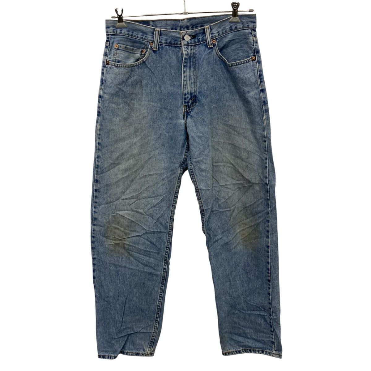Levi's デニムパンツ W34 インディゴブルー リーバイス ジップ