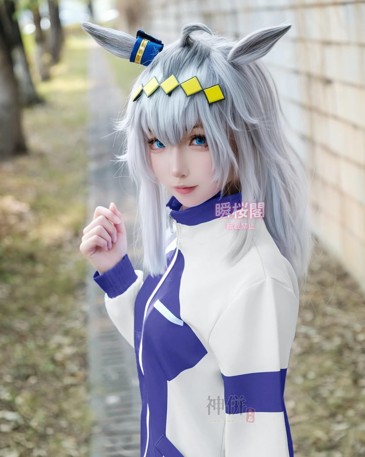 ウマ娘 プリティーダービー オグリキャップ 風 コスプレウィッグ