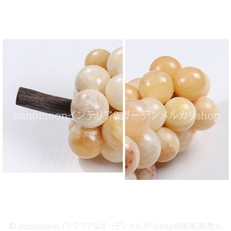 ぶどう オブジェ ブドウ 置物 オーナメント ラグジュアリー おしゃれ かわいい インテリア ディスプレイ 果物 フルーツ ギフト プレゼント NEXPOTALLINN_EU