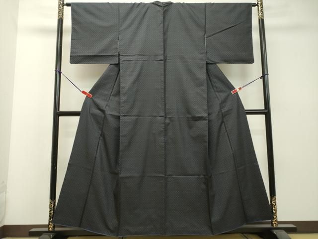 平和屋着物●本場大島紬　7マルキ　蜀江文　正絹　逸品　DAAS2246tw 平和屋着物○本場大島紬 7マルキ 蜀江文 正絹 逸品 DAAS2246tw