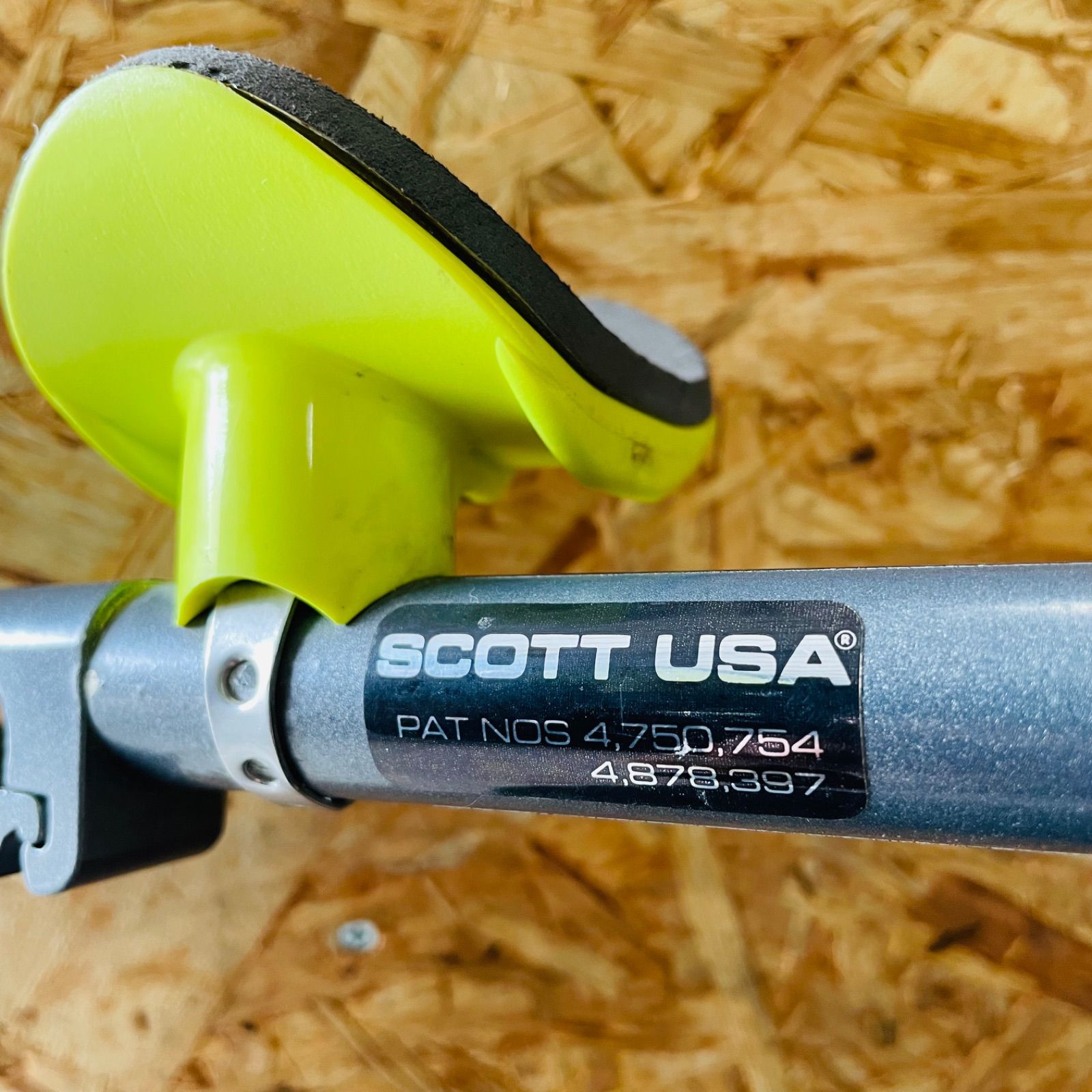 SCOTT DHバー ハンドル エアロポジション スコット ハンドル径φ23.8mm イエロー USA アームレスト付 NITTO 長距離  トライアスロン ヴィンテージ - メルカリ