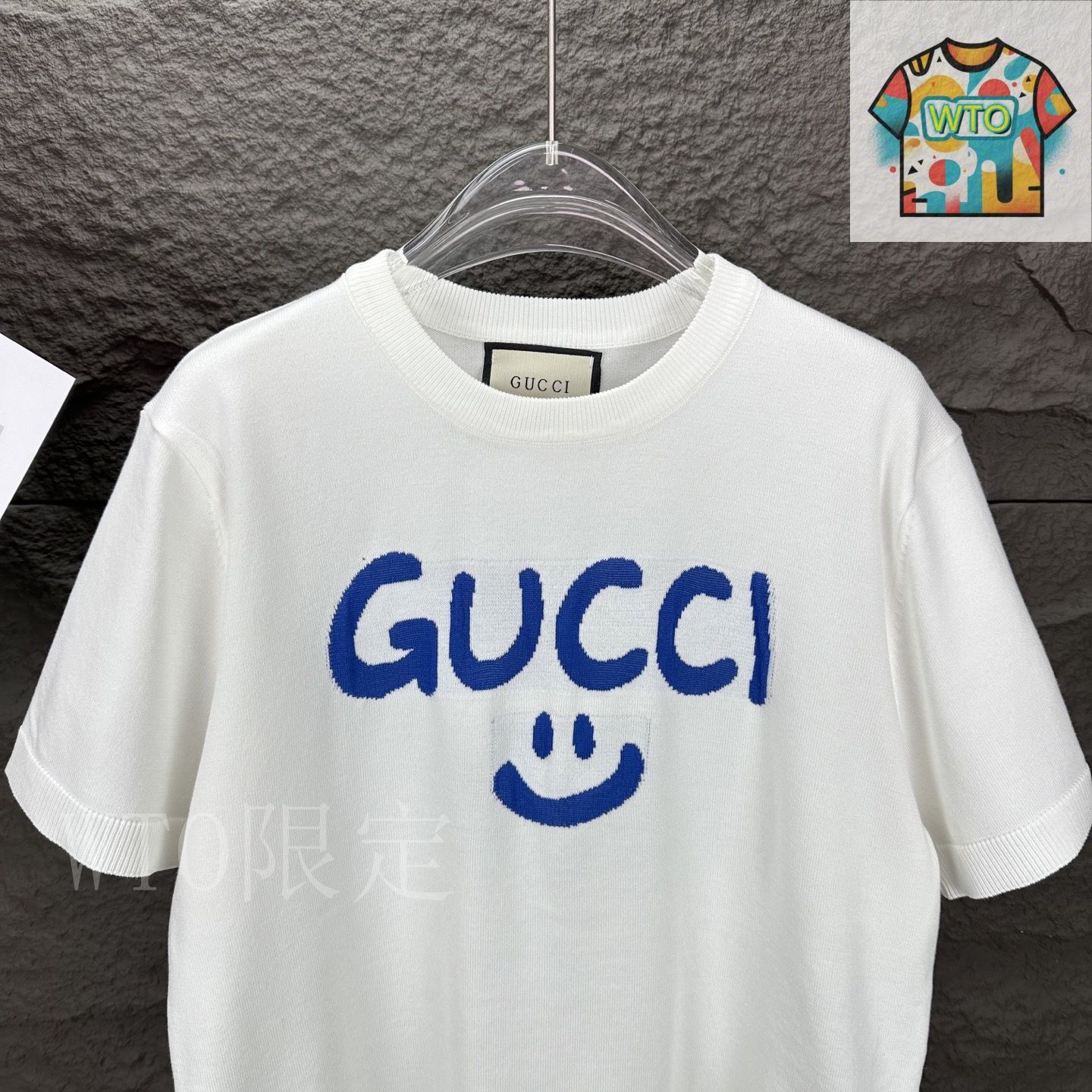 【GUCCI】グッチ 2025ss ロゴTシャツ ホワイト Oversize washed T-shirt with Gucci logo in white washed