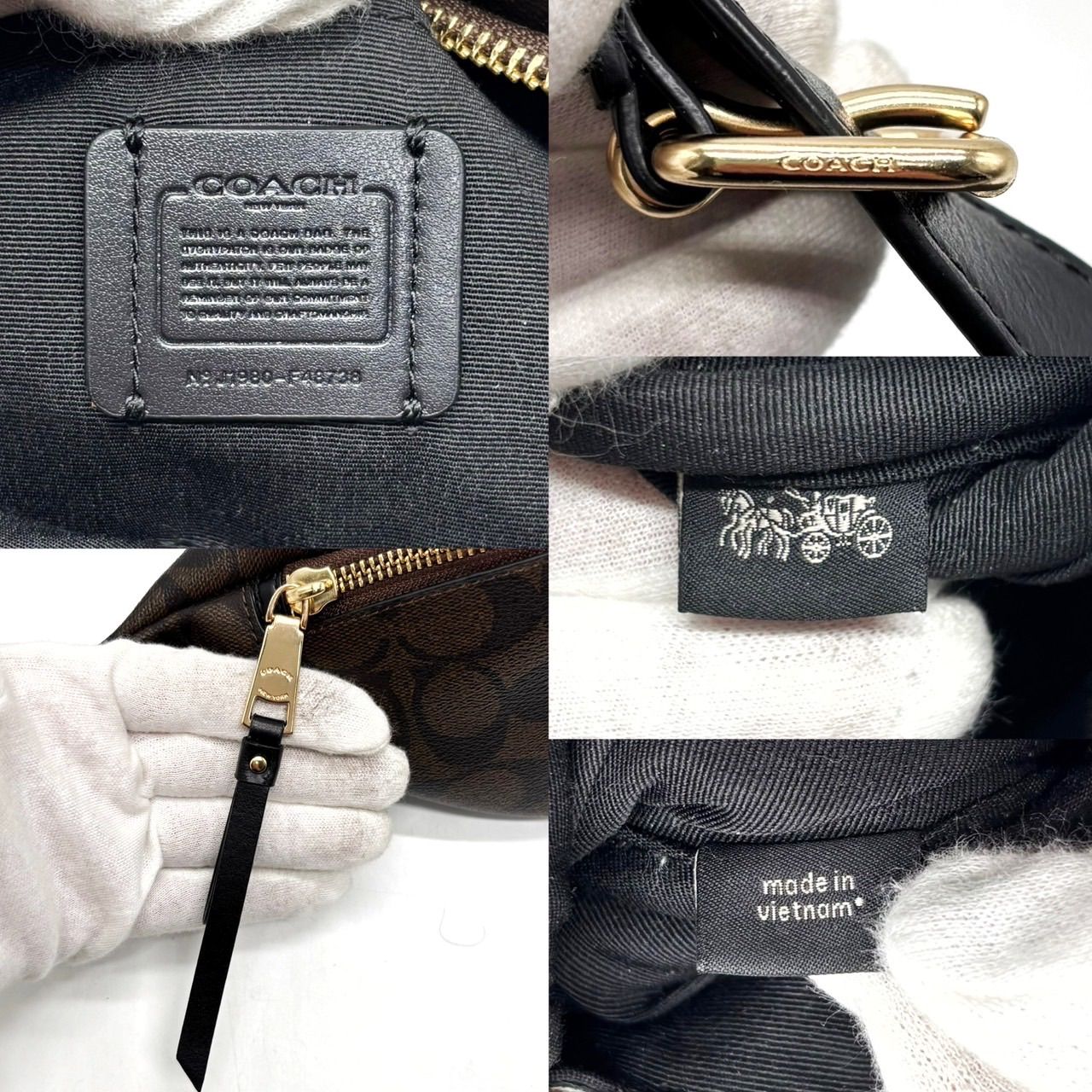 ✨美品✨ COACH コーチ ウエストポーチ ボディーバッグ
