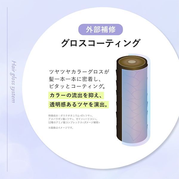 ラシカシースルーグロスシャンプー*5+トリートメント*5　未使用 試してみた】シースルーグロスシャンプー／トリートメント