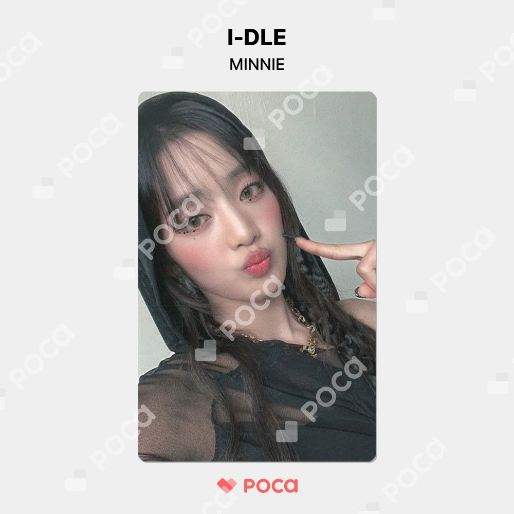 (G)I-DLE ミンニ　公式トレカ　サノク　事前収録　② 良質 N/a ジユン イズナ izna サノク トレカ 第二週 限定 事前