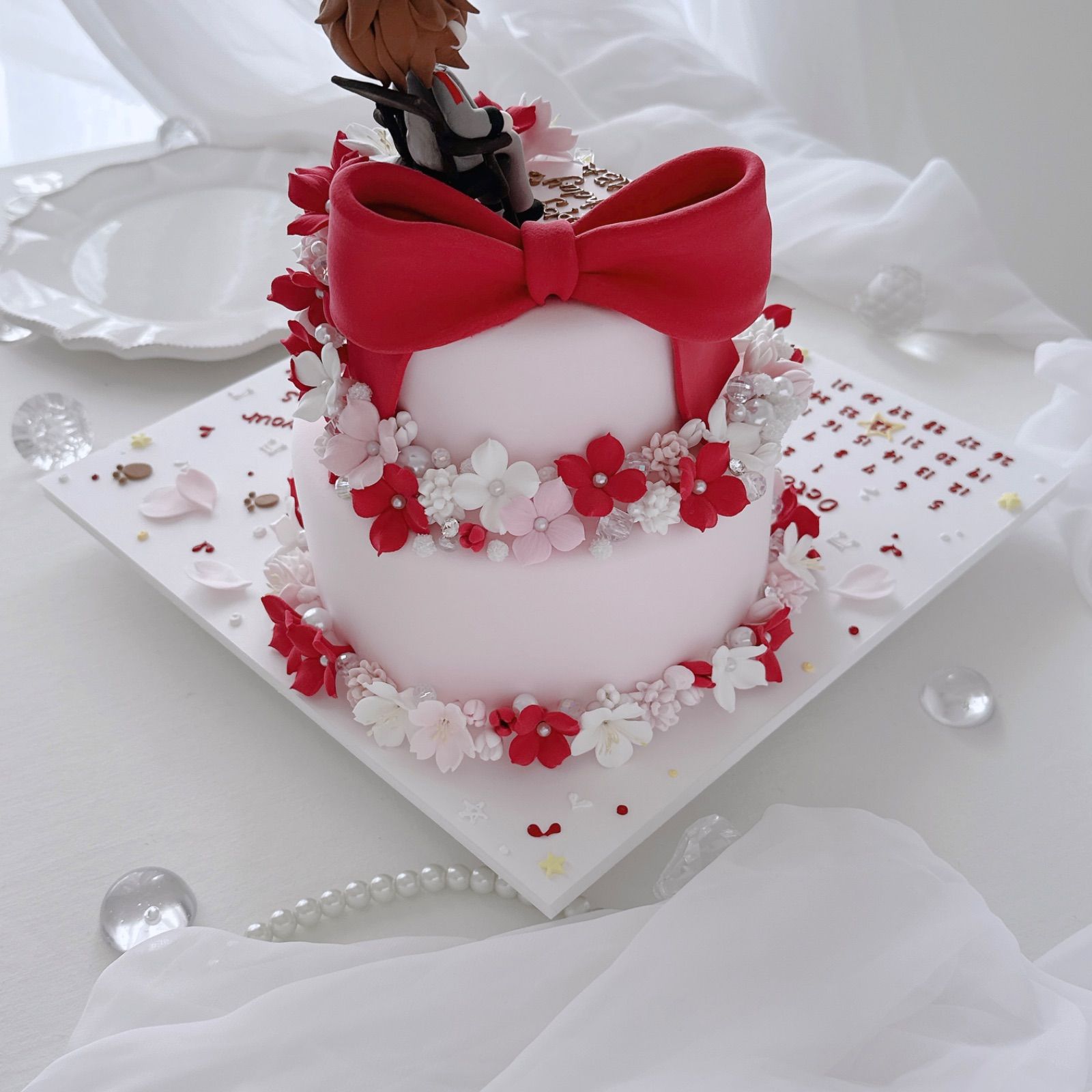 No.279 お***様専用オーダークレイケーキ 🎂❤️ カレンダーケーキ