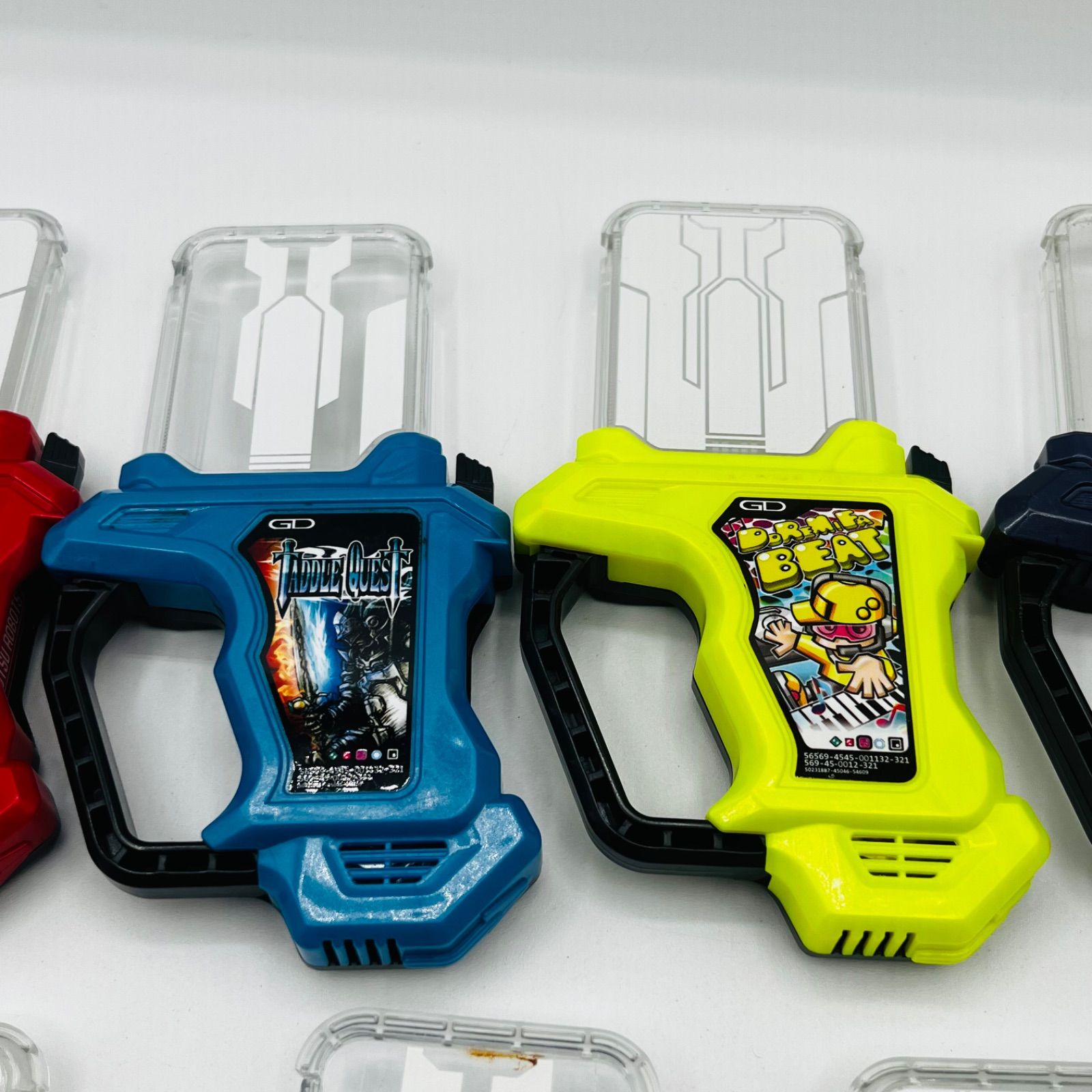 全てDX版・メイン5ライダー分】 DXライダーガシャットケース DX