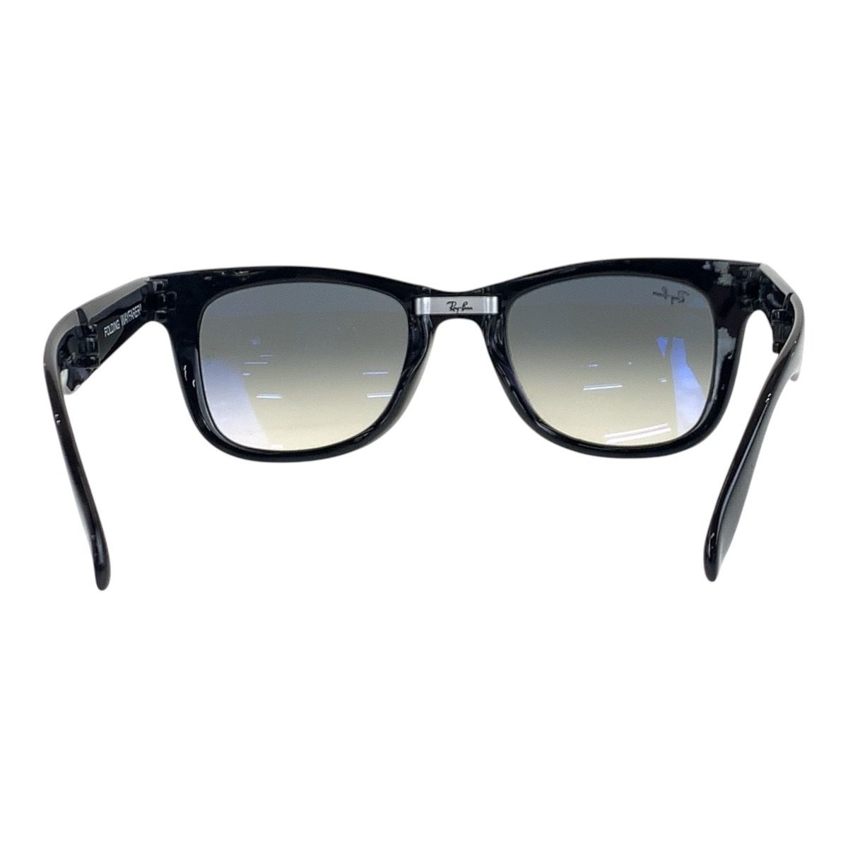 美品 Ray-Ban レイバン ブラック シルバー金具 プラスチック RB4105  