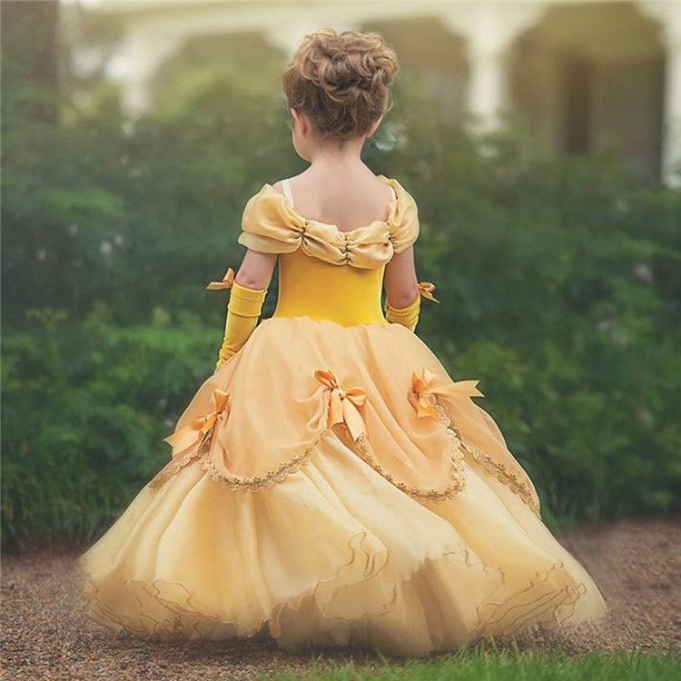プリンセス グローブ 手袋 女の子 コスプレ 衣装 ベル 黄色
