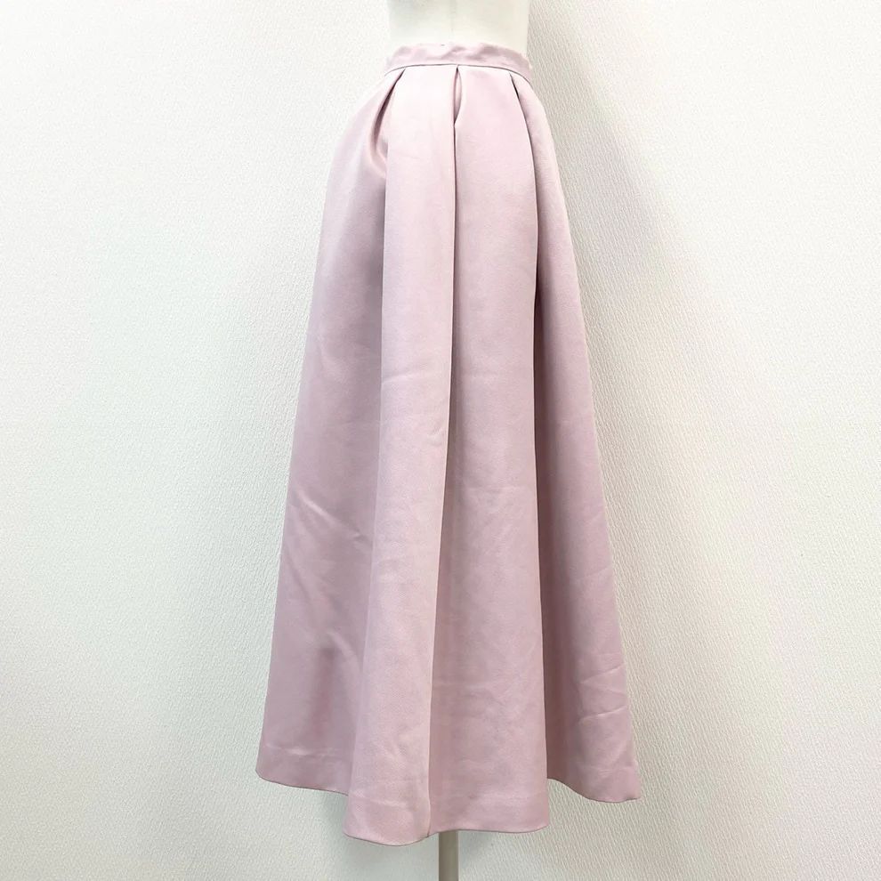 TSURU By MARIKO OIKAWA ツルバイマリコオイカワ フ ロングスカート ボトムス ピンク S