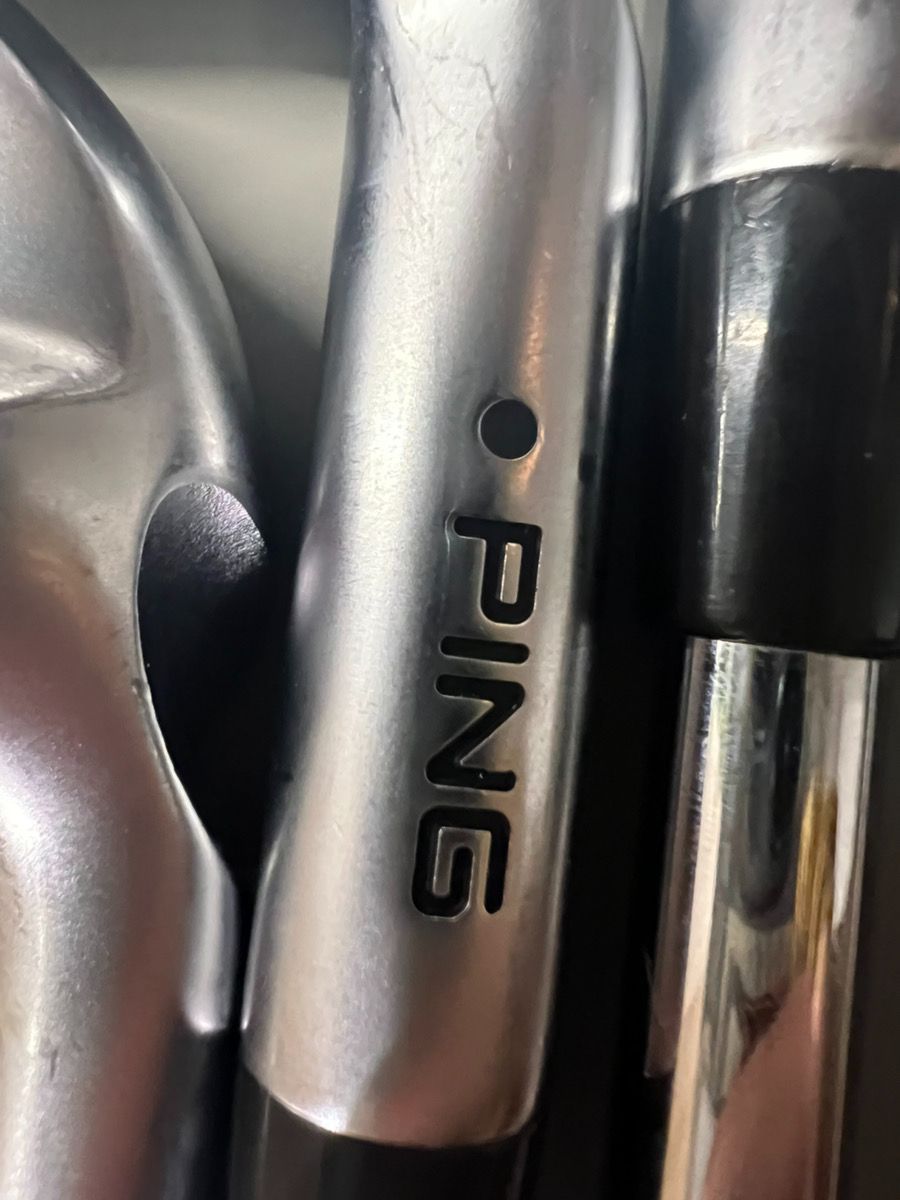 PING_i525 アイアンセット 6～W 5本セット カラーコード黒