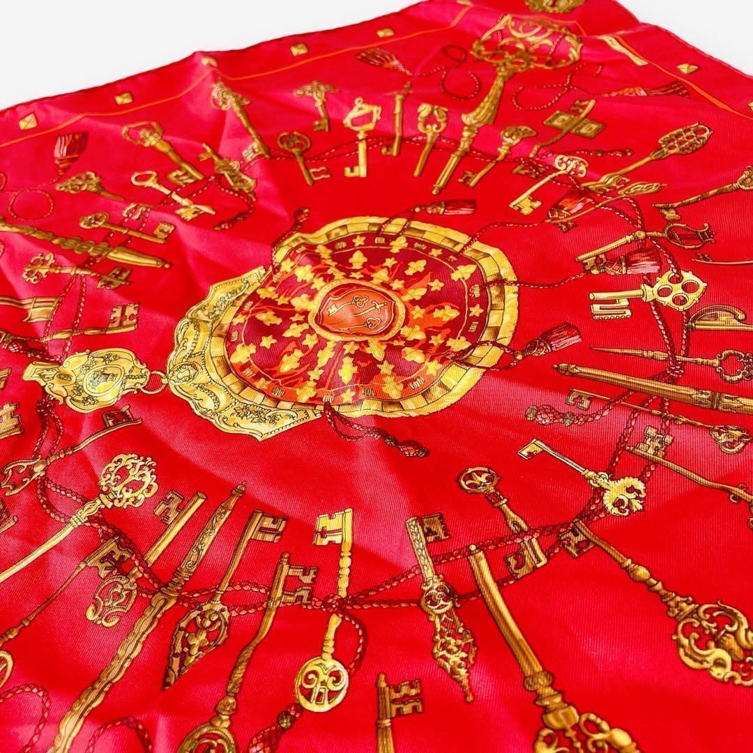 エルメス カレ40 スカーフ カレ40 KEYS H 鍵 プチカレ ガヴロッシュ