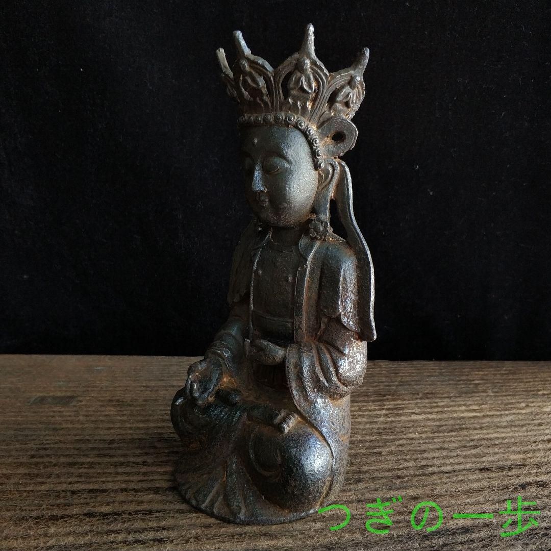 鉄器 仏像 円宝弥勒仏 装飾品 工芸品 美術品 置物 【公式通販】