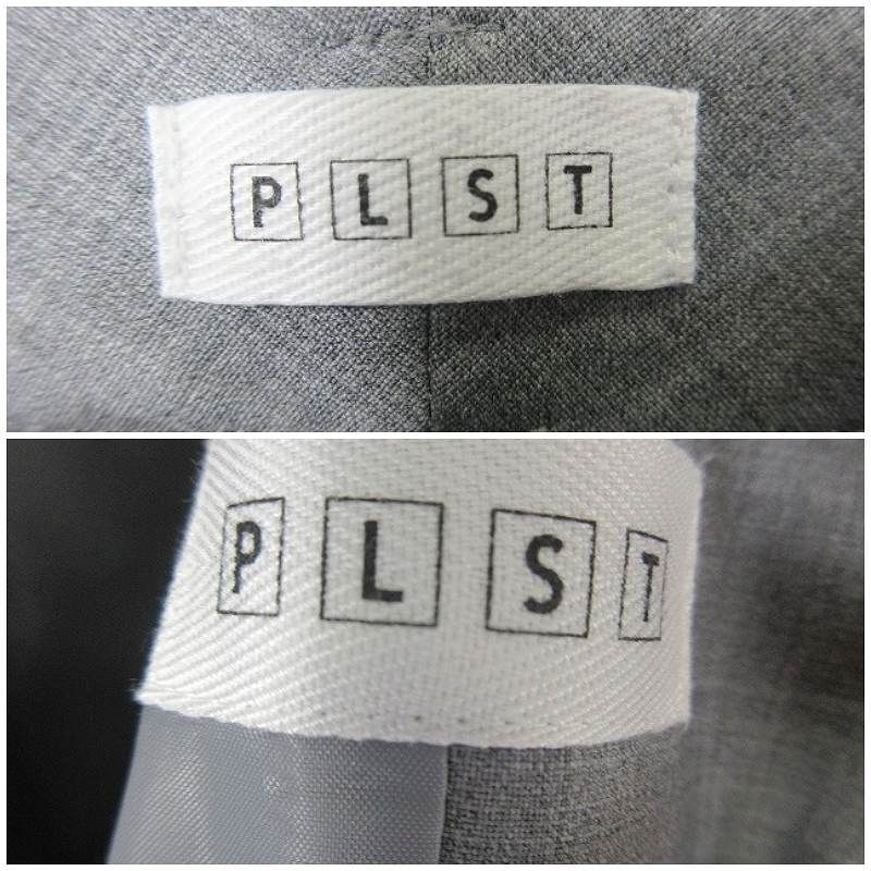 プラステ PLST セットアップ ジャケット パンツ 無地 サイズXS
