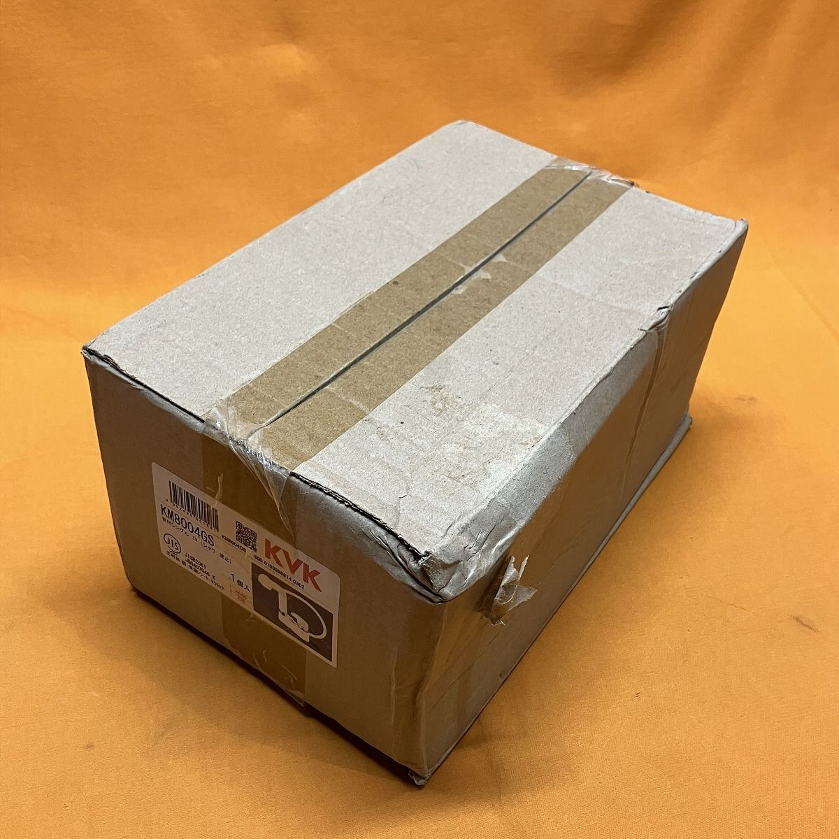 2穴オープンホースシングルレバー式混合栓 KVK KM8004GS