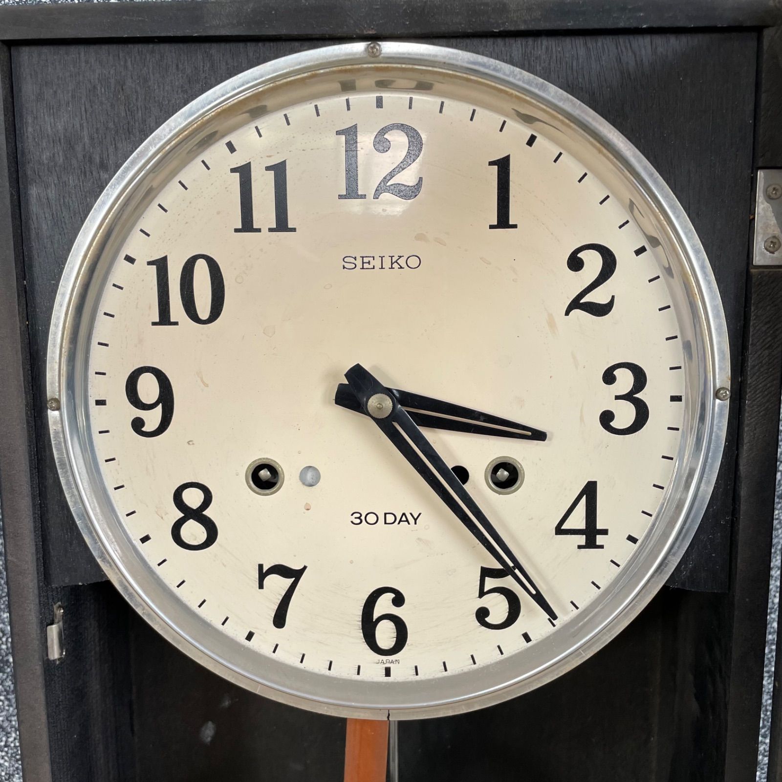 ♭ SEIKO 30day 掛け時計 レトロ アンティーク 時計 掛時計