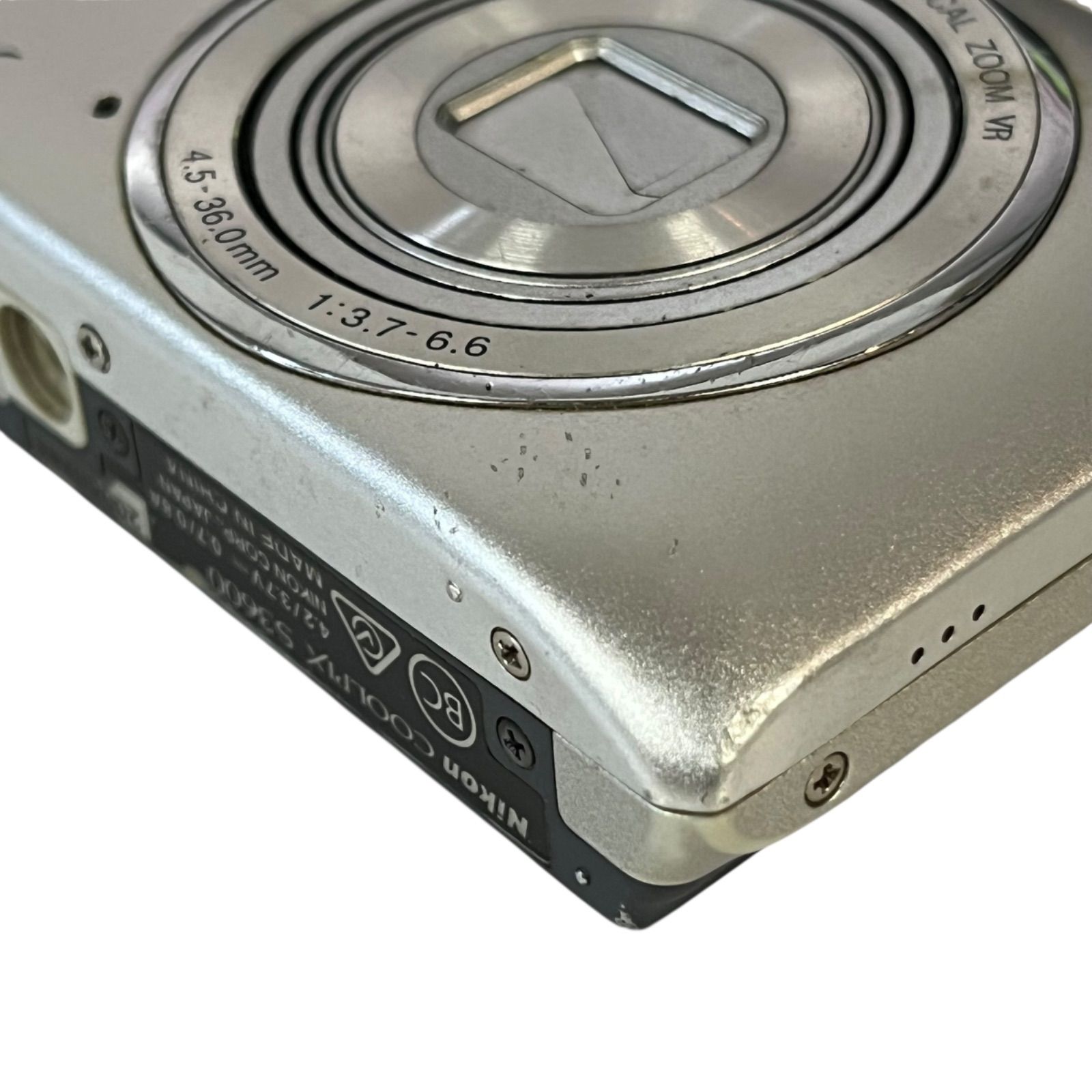 管32277】動作未確認☆NIKON ニコン COOLPIX S3600 コンパクトデジカメ 