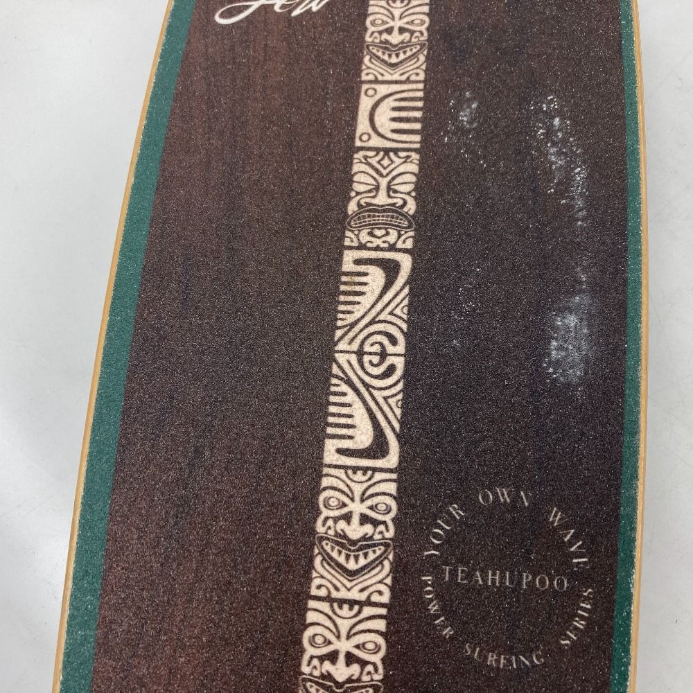 02w07511 スケートボード デッキ YOW SURF SKATE TEAHUPOO 全長約85cm