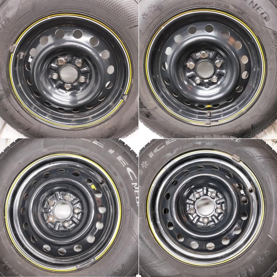 ◆配送先指定あり 沖縄県 離島への ◆ スタッドレス ホイール 4本 215 70R16 KENDA 16x6.5J デリカD5 純正 5H -114.3 ～本州 四国は ～