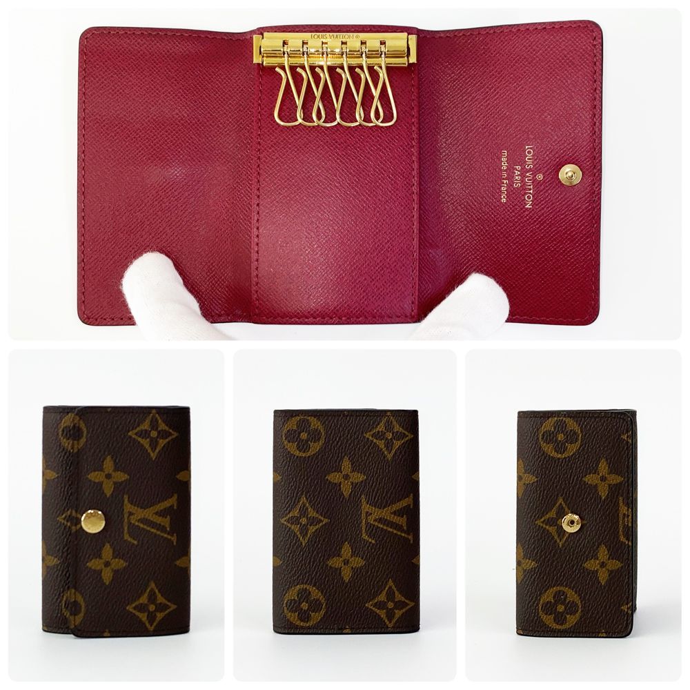 新型 ICタグ ルイヴィトン ミュルティクレ キーケース フューシャ 373 楽天市場】【未使用品】LOUIS VUITTON ルイヴィトン