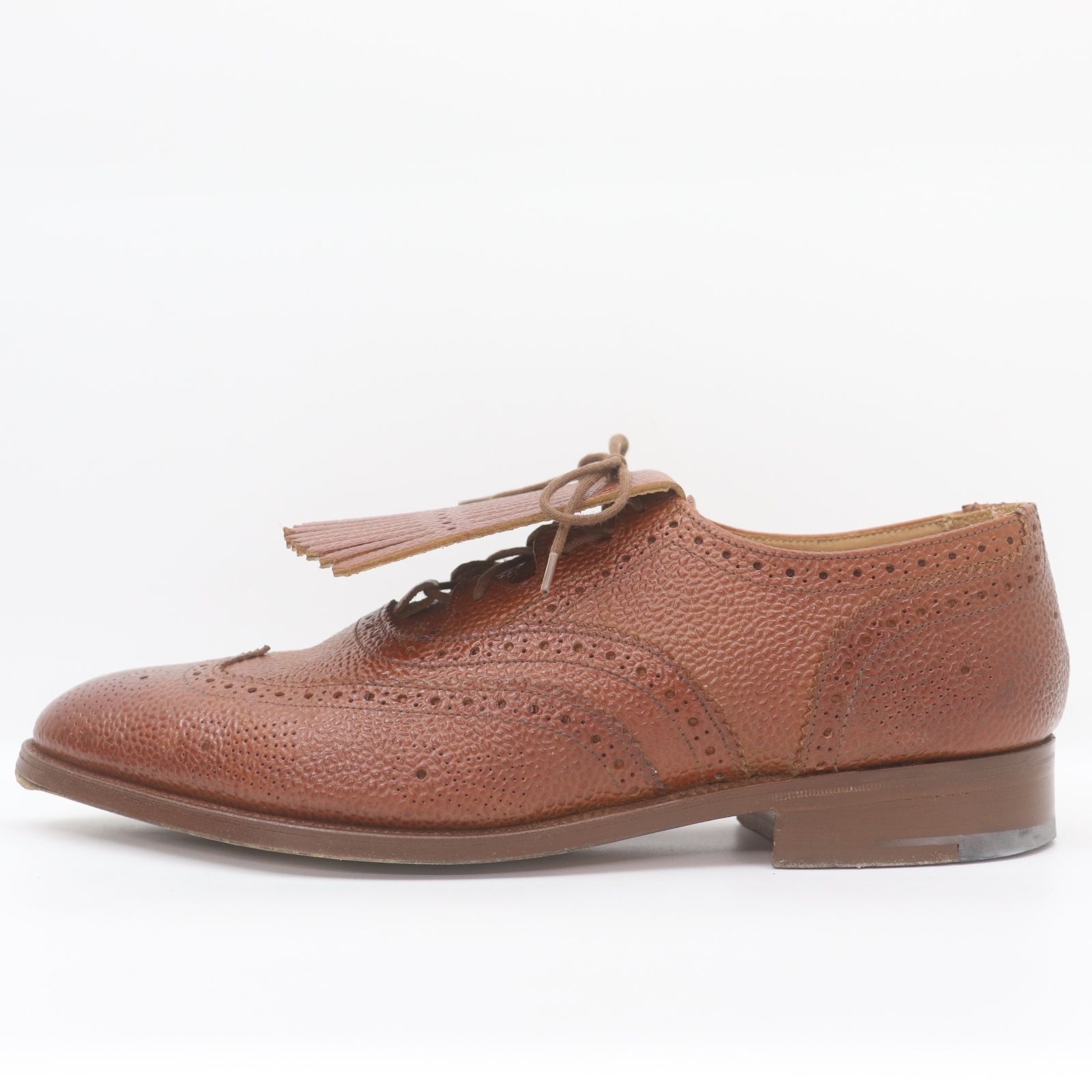 ITA6ZXVSJVWG Tricker's トリッカーズ シボ革 ギリーシューズ