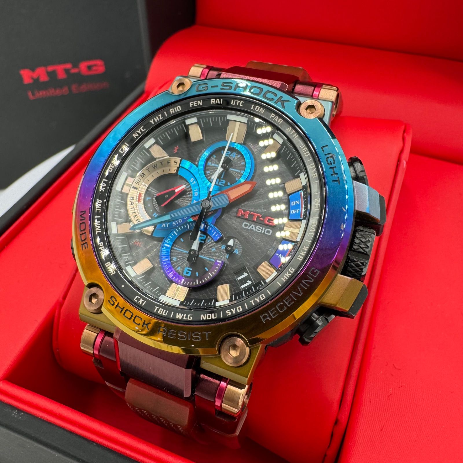 CASIO（カシオ）/G-SHOCK/ジーショック/MTG-B1000VL-4AJR/火山雷/電波