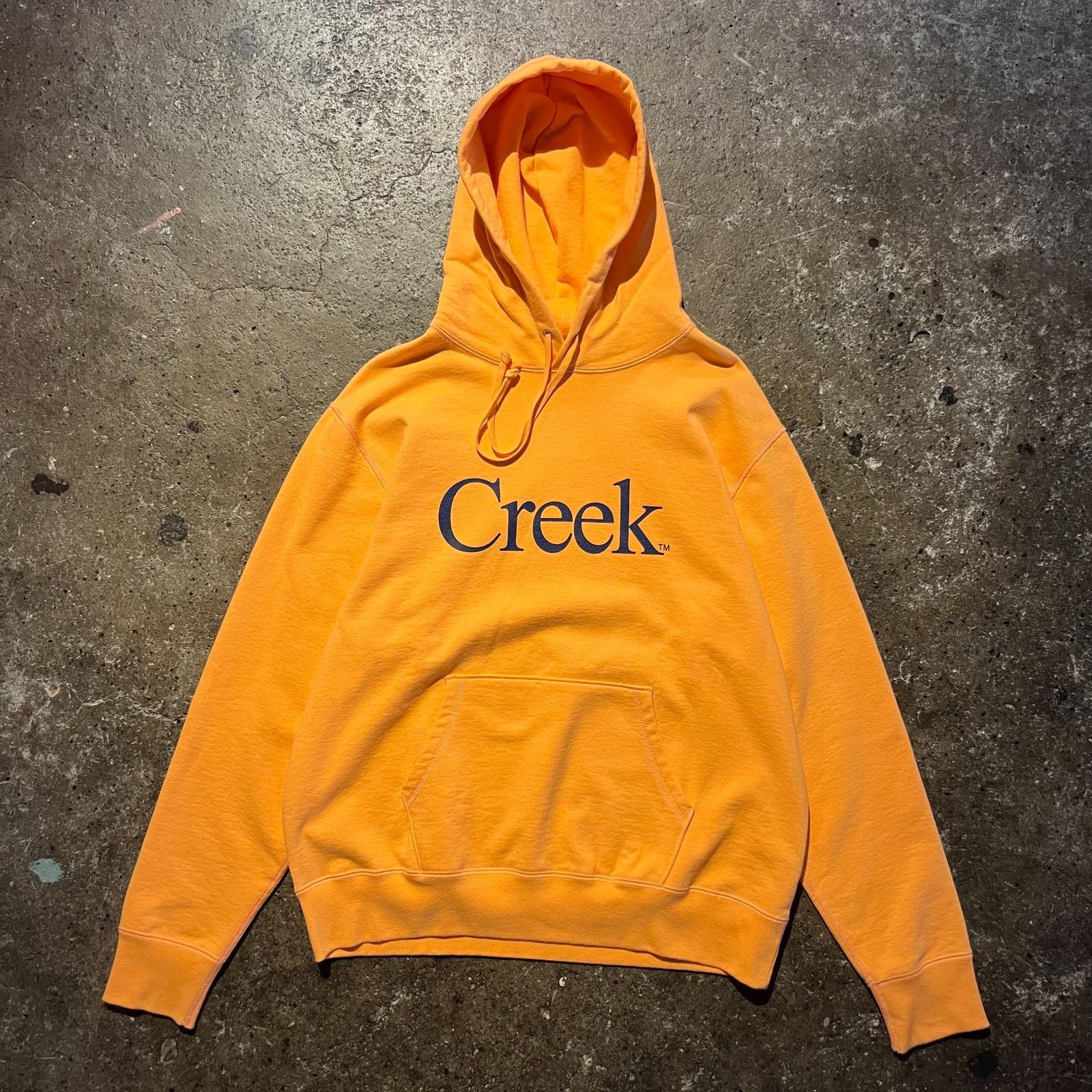 MIN-NANO ×Creek Canadian Logo Hoodie ミンナノ クリーク ロゴ