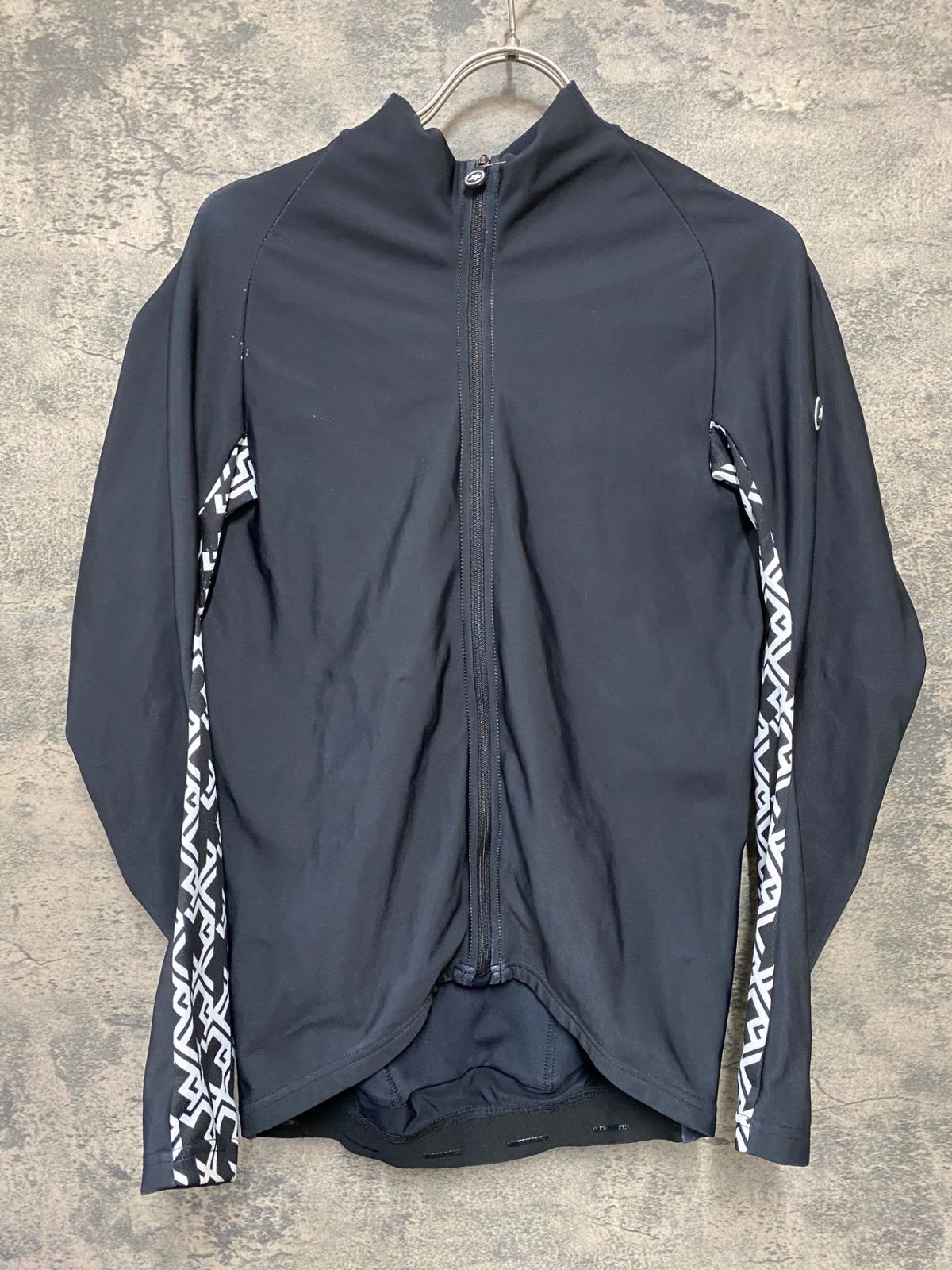 JL094 アソス assos MILLE GT SPRING FALL LONG SLEEVE JERSEY 長袖 サイクルジャージ 黒 S