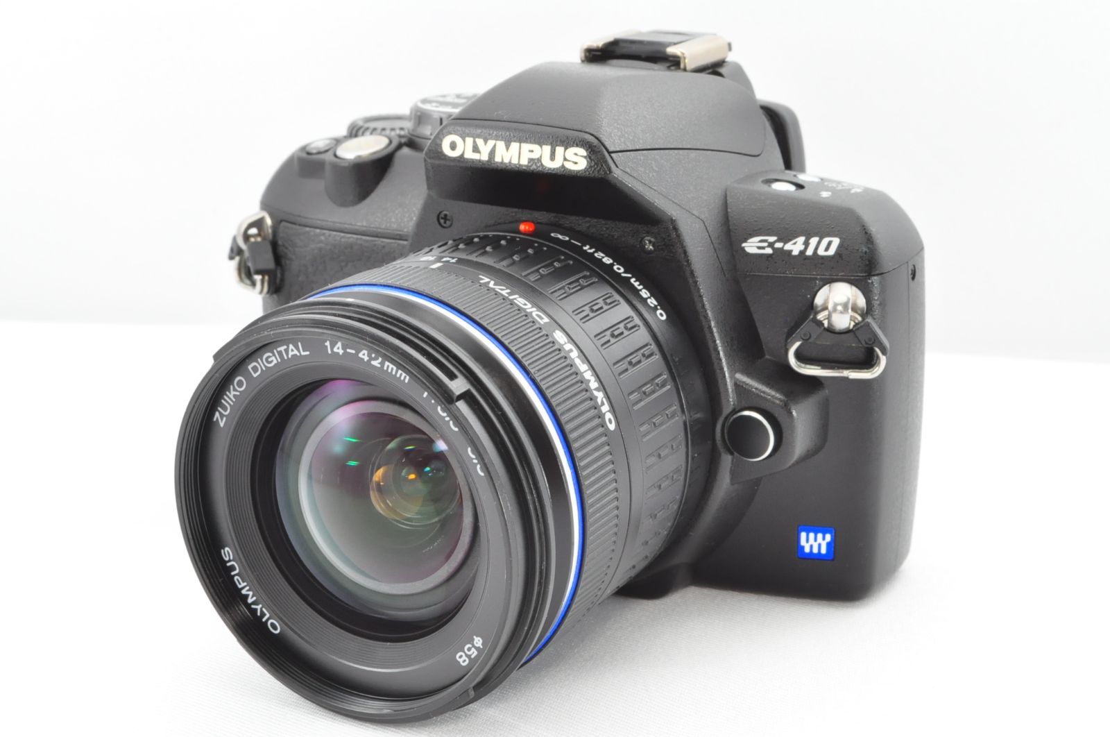 OLYMPUS オリンパス E-410 レンズキット ブラック ED14-42mm F3.5-5.6 付属 デジタル一眼レフカメラ R2351 -  メルカリ