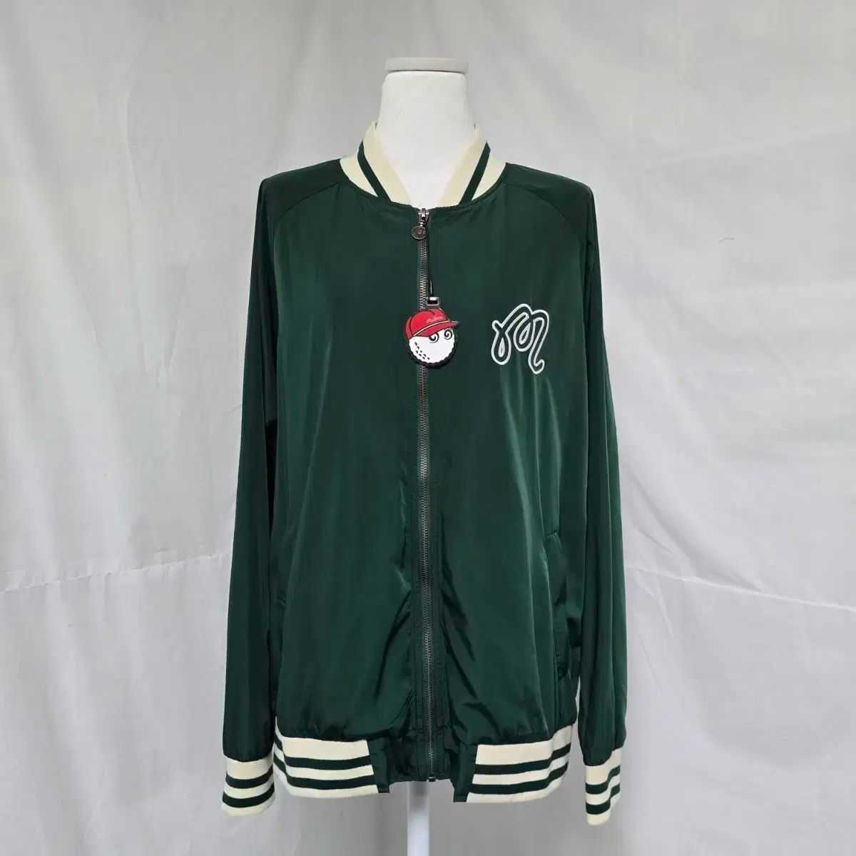 MALBON GOLF マルボンゴルフ グリーン ブルゾン ジャケット ゴルフ 男性 100 1013