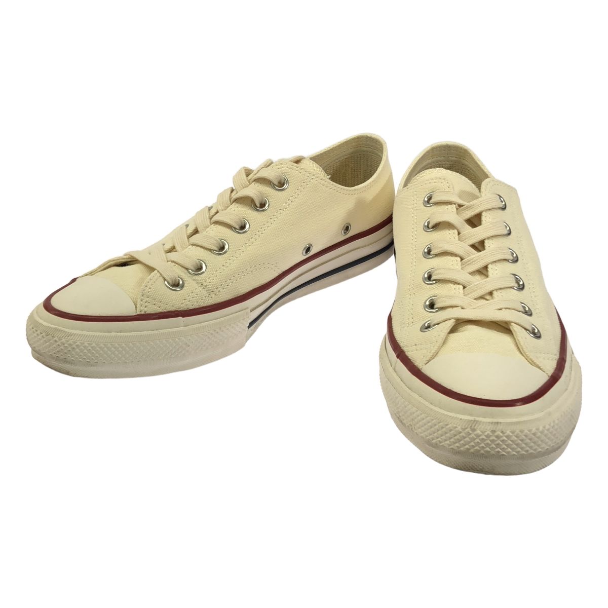 【美品】  CONVERSE ADDICT / コンバースアディクト | 2023 | CHUCK TAYLOR CANVAS OX チャックテイラー キャンバス オックス スニーカー | 26.5 | NATURAL / ナチュラル | メンズ 美品】 CONVERSE ADDICT / コンバースアディクト | 2023 | CHUCK