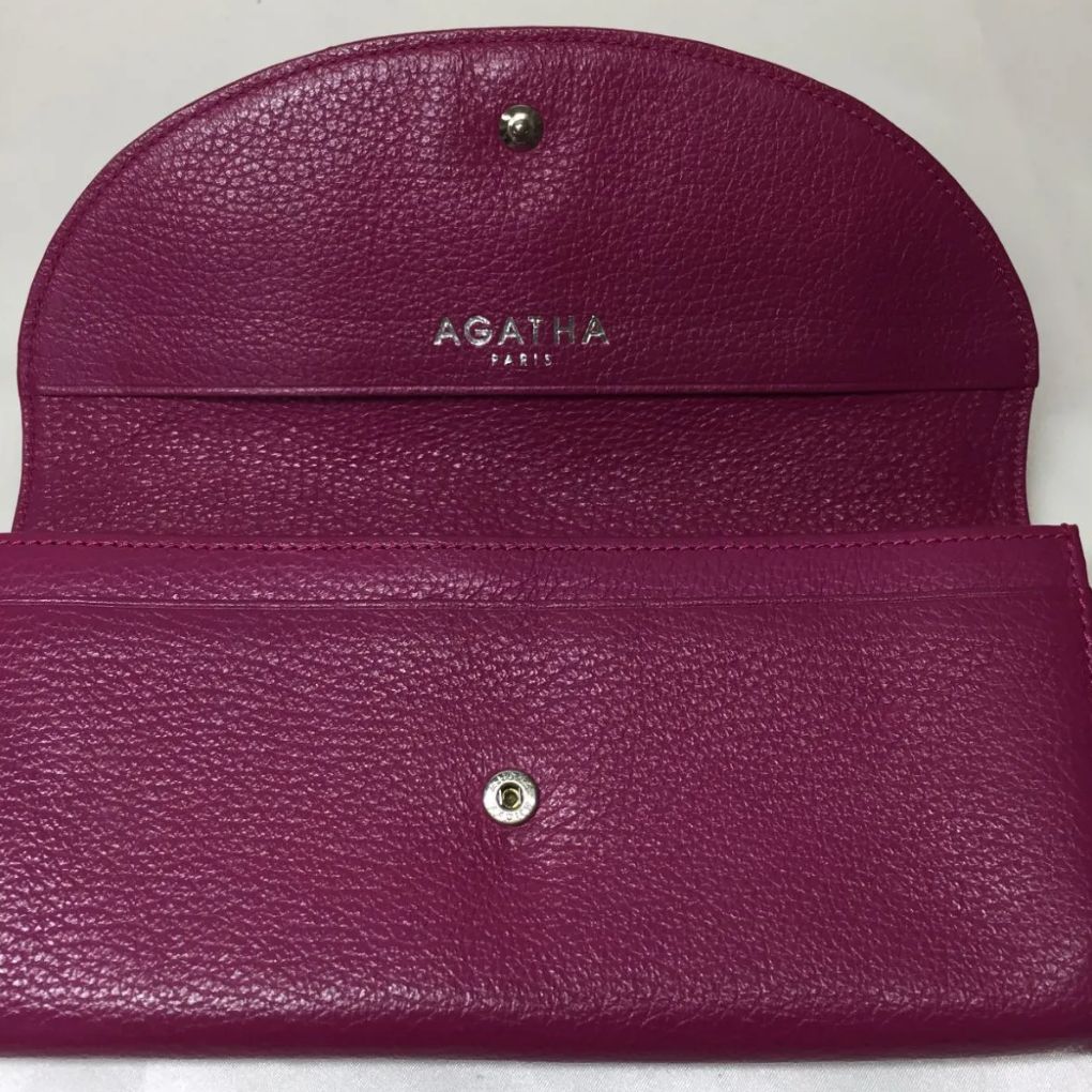 S【ヴィンテージ】AGATHA アガタ 長財布 レディース 財布