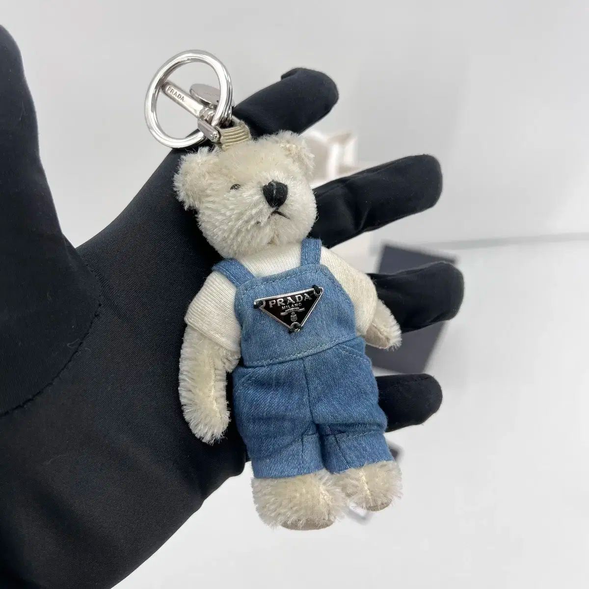 100 %本物 Prada(プラダ) テディベア トライアングルロゴ