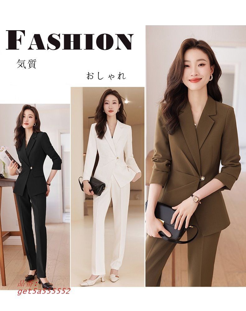 2025 卒業式 ママ スーツ セットアップ 二点セット レディース 卒業式パンツスーツ 入学式 スーツセット 卒園式 スーツジャケット入園式 get 5 a 555552