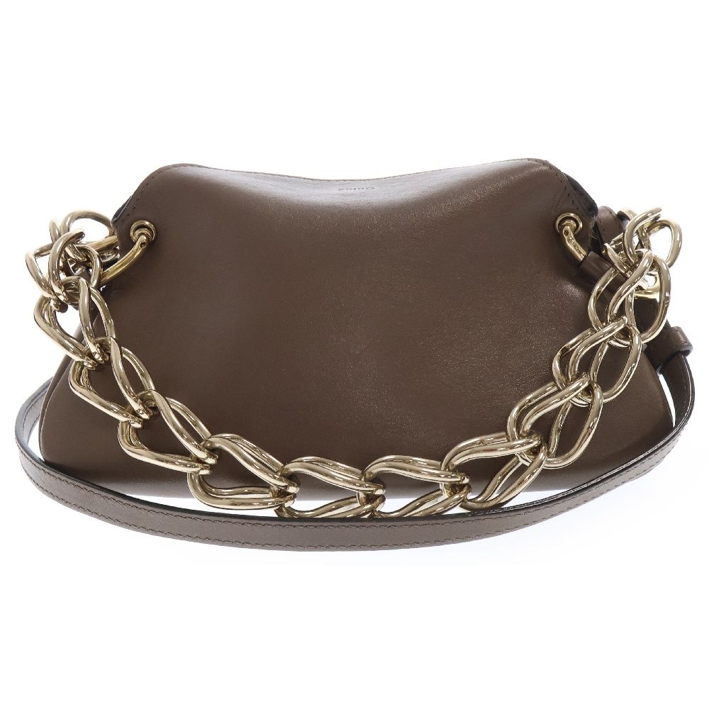 Chloe (クロエ) JUANA MINI BAG チェーン付 レザーショルダーバッグ