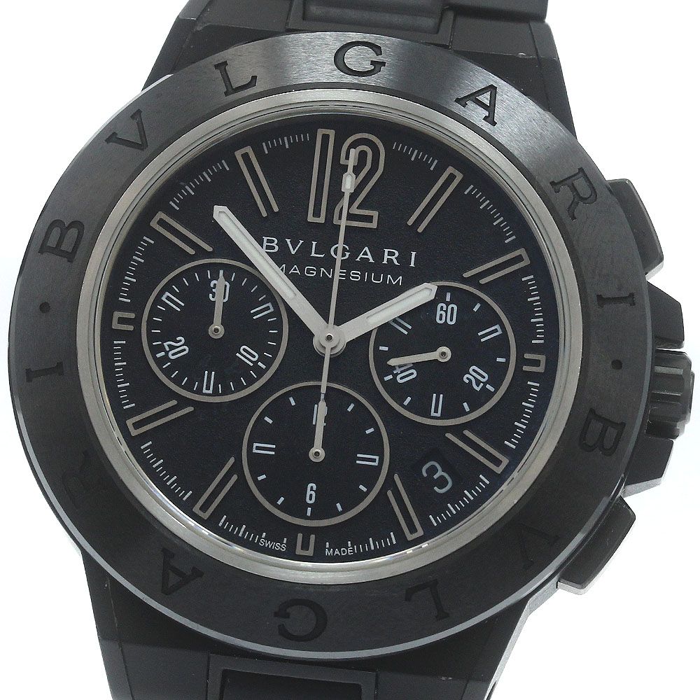 ブルガリ BVLGARI DG42SMCCH|102428 ディアゴノ マグネシウム クロノグラフ 自動巻き メンズ箱 保証書付き_886218