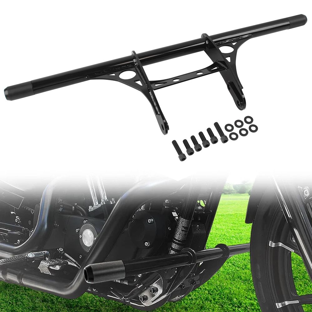 ハーレー スポーツスター XL883 1200用 クラッシュバー アイアン フォールプロテクション フロントエンジンガード 2004年～ バイ